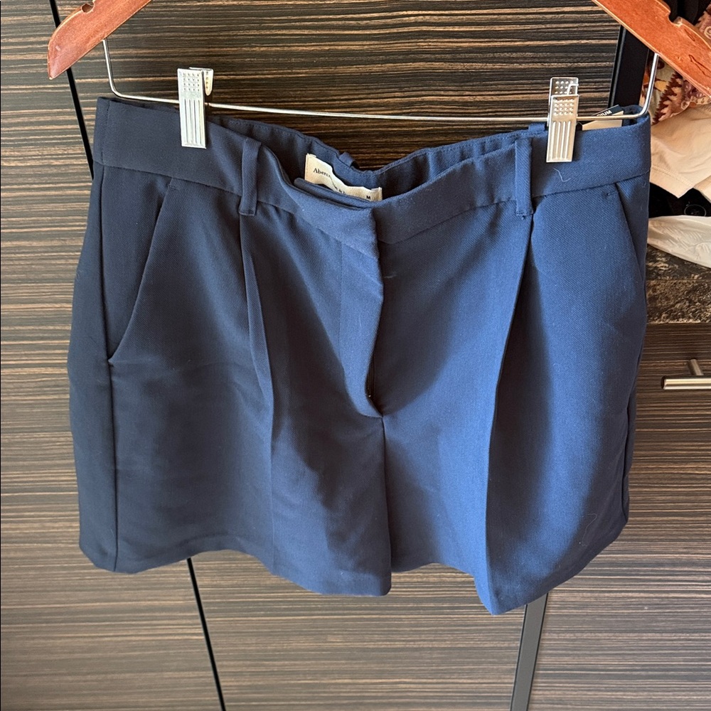 Abercrombie & Fitch Navy Women's Shorts